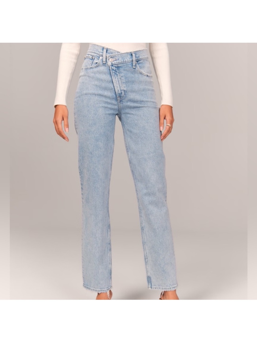 Abercrombie and fitch 90s straight High-Rise Jeans 24